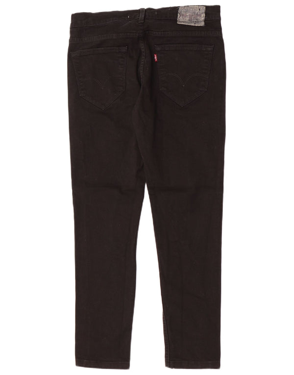 Мужские джинсы Levi's Slim 519 W33 L30, черный хлопок