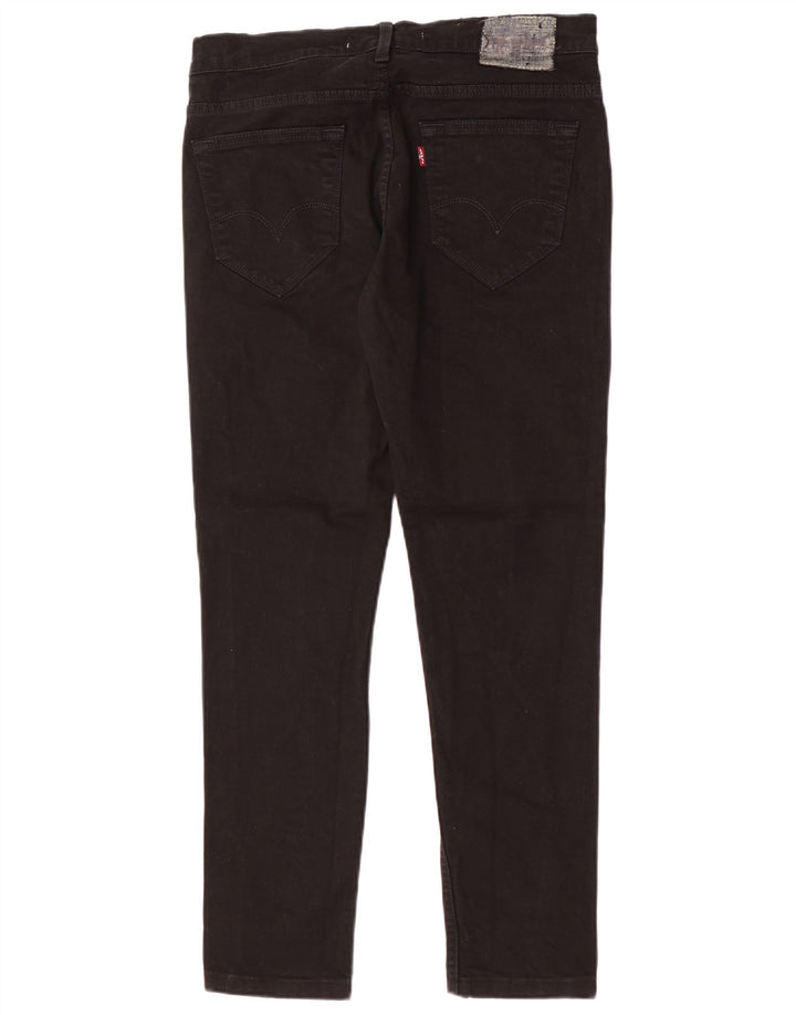 Мужские джинсы Levi's Slim 519 W33 L30, черный хлопок