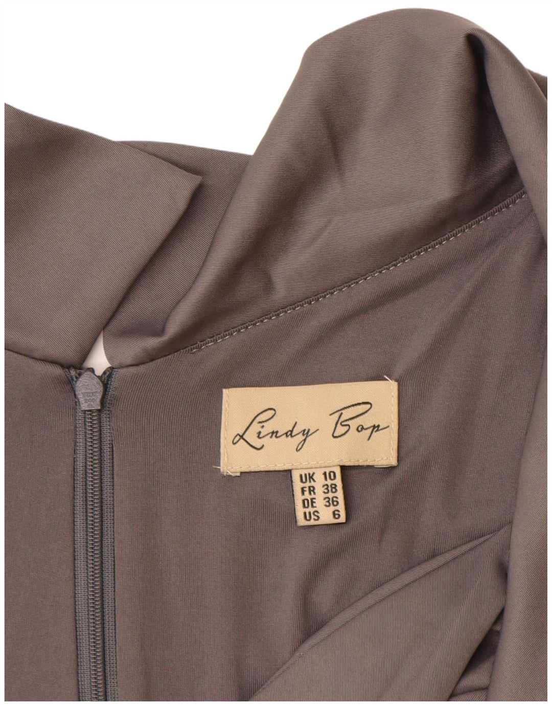 Женский комбинезон без рукавов LINDY BOP UK 10, маленький серый полиэстер