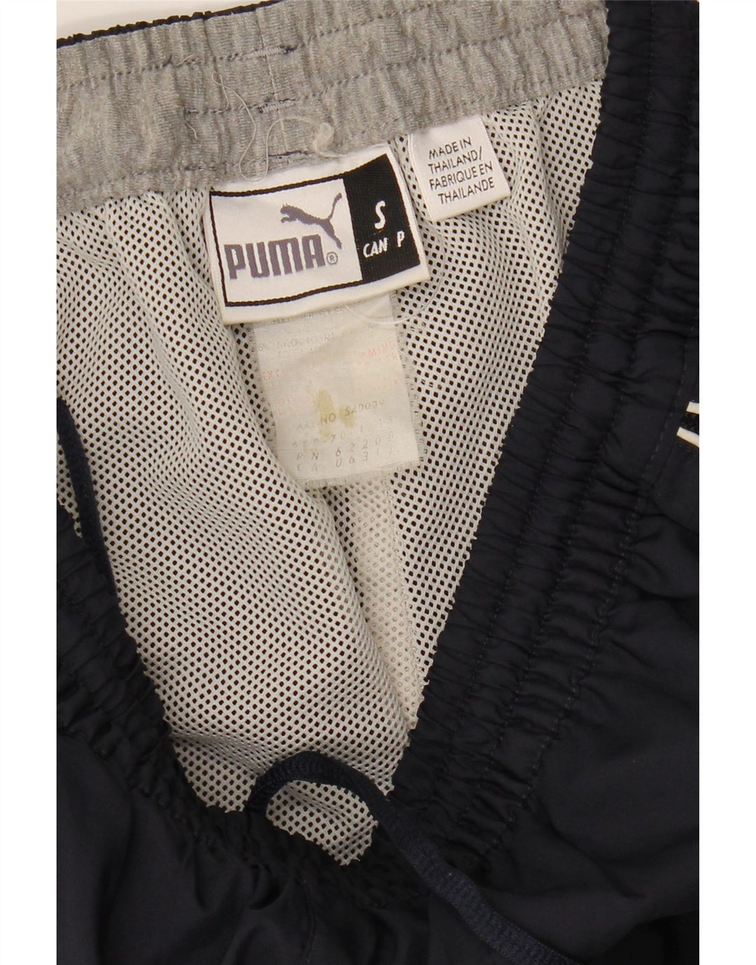 Puma Mens Tracksuit Trousers Small Navy Blue Polyester