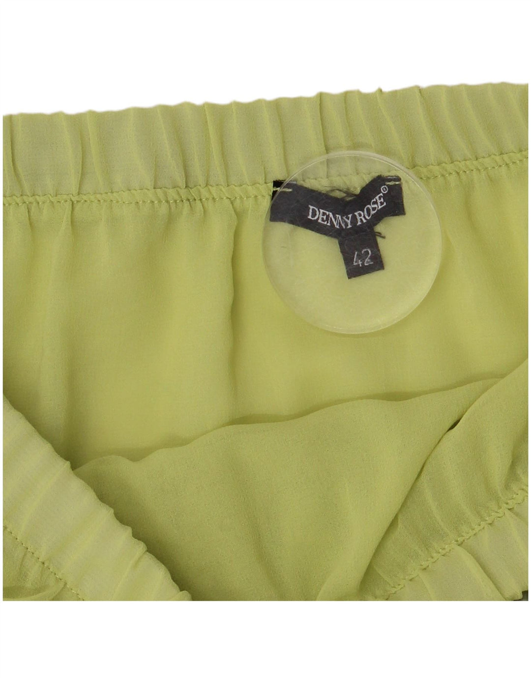 Юбка женская многоярусная Denny Rose IT 42 Medium W28 Зеленая