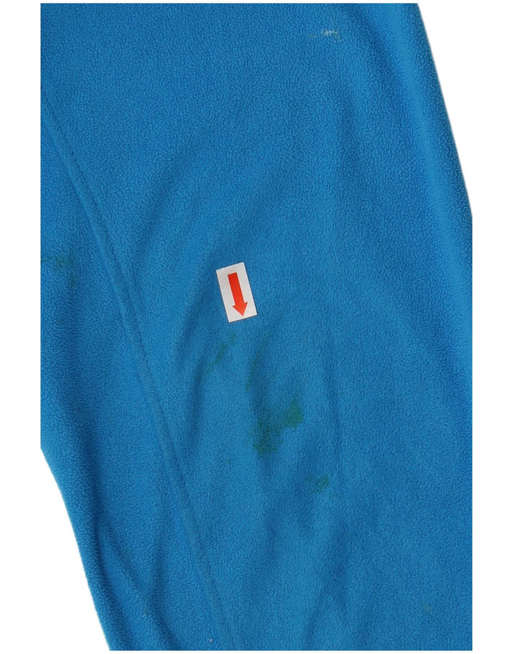 Мужская флисовая куртка THE NORTH FACE UK 36, маленький синий полиэстер