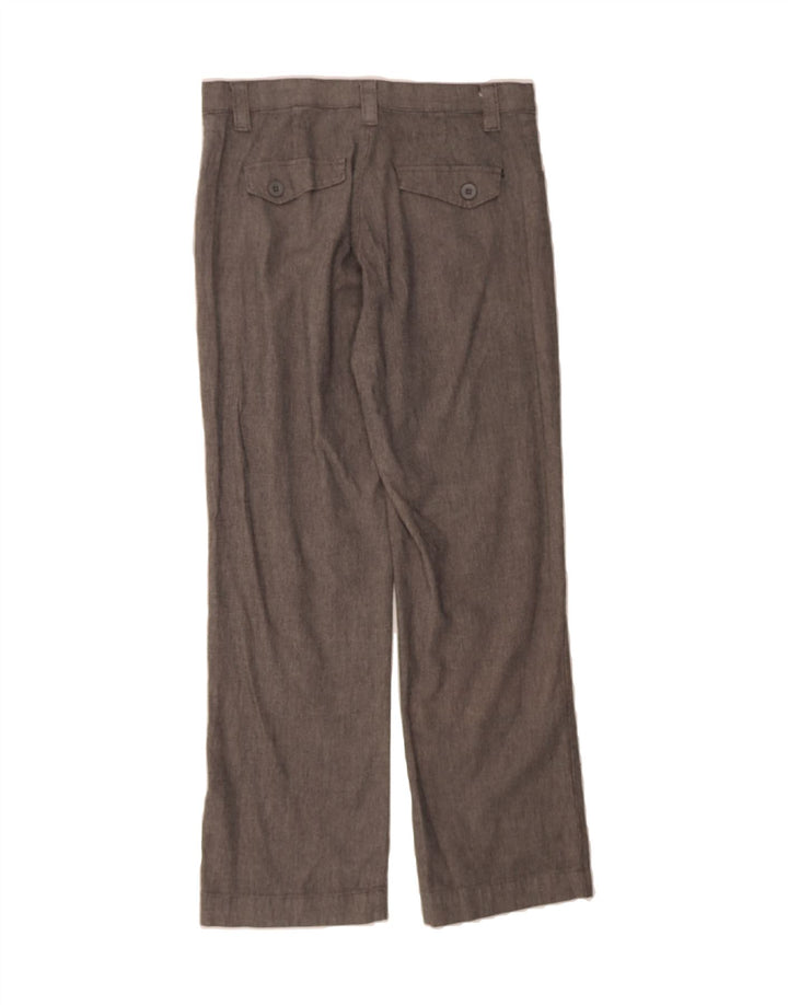 LEE Womens Straight Casual Trousers W32 L29 Grey Vintage Lee and Second-Hand Lee from Messina Hembry 