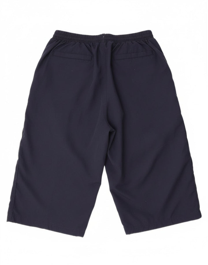 Мужские спортивные шорты-бермуды Umbro XL темно-синие из полиэстера