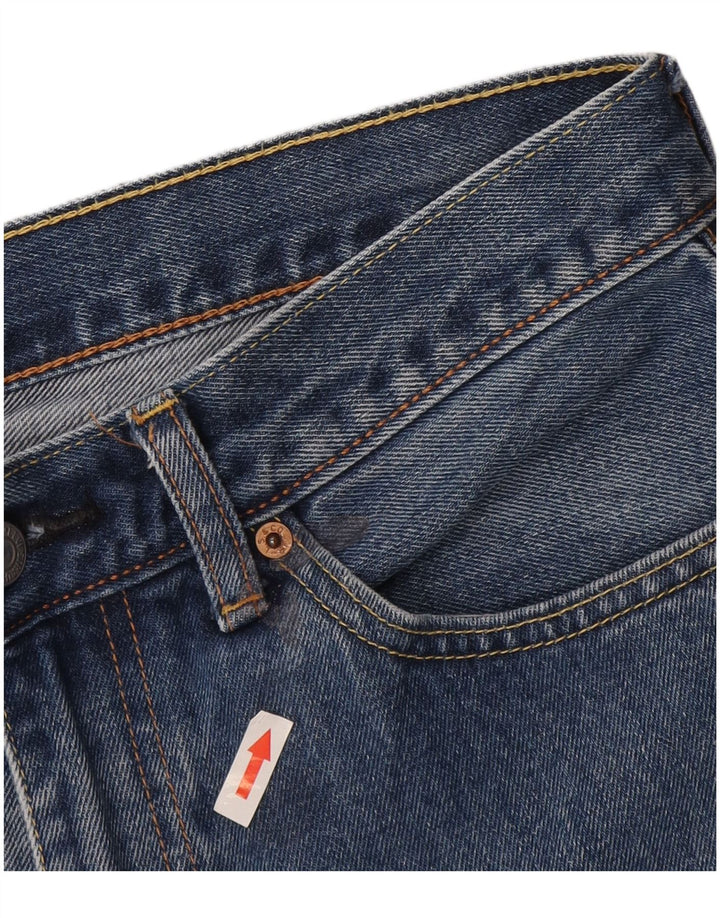 Мужские укороченные прямые джинсы Levi's 751 W32 L24 синие, хлопок