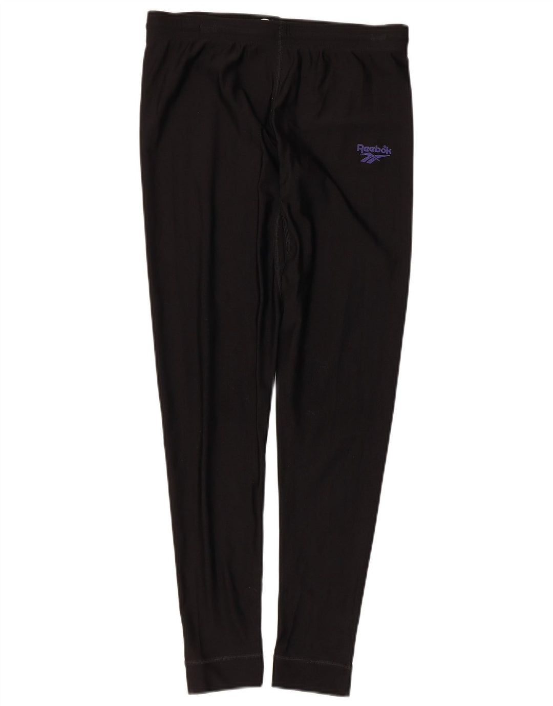 Женские леггинсы Reebok UK 14, большие черные нейлоновые