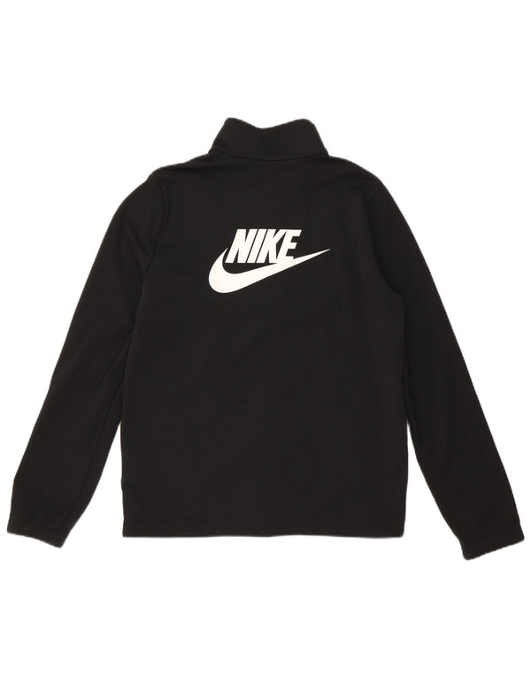 Спортивный костюм Nike для мальчиков с графическим рисунком, куртка 13–14 лет, XL, черный полиэстер