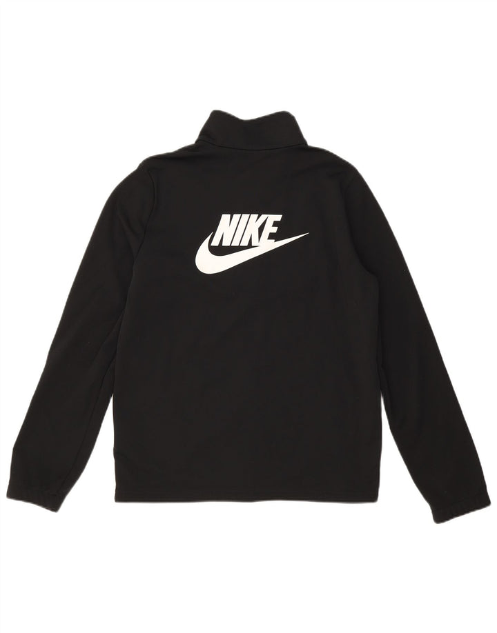 Спортивный костюм Nike для мальчиков с графическим рисунком, куртка 13–14 лет, XL, черный полиэстер