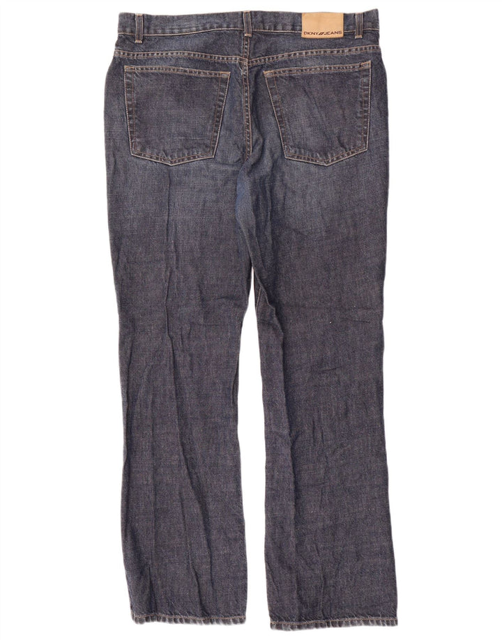Мужские прямые джинсы Dkny W38 L31 темно-синие, хлопок