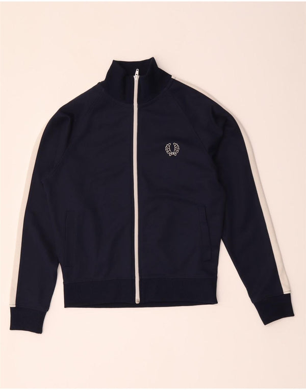 Спортивный костюм Fred Perry для мальчиков, верхняя куртка 11–12 лет, средний темно-синий
