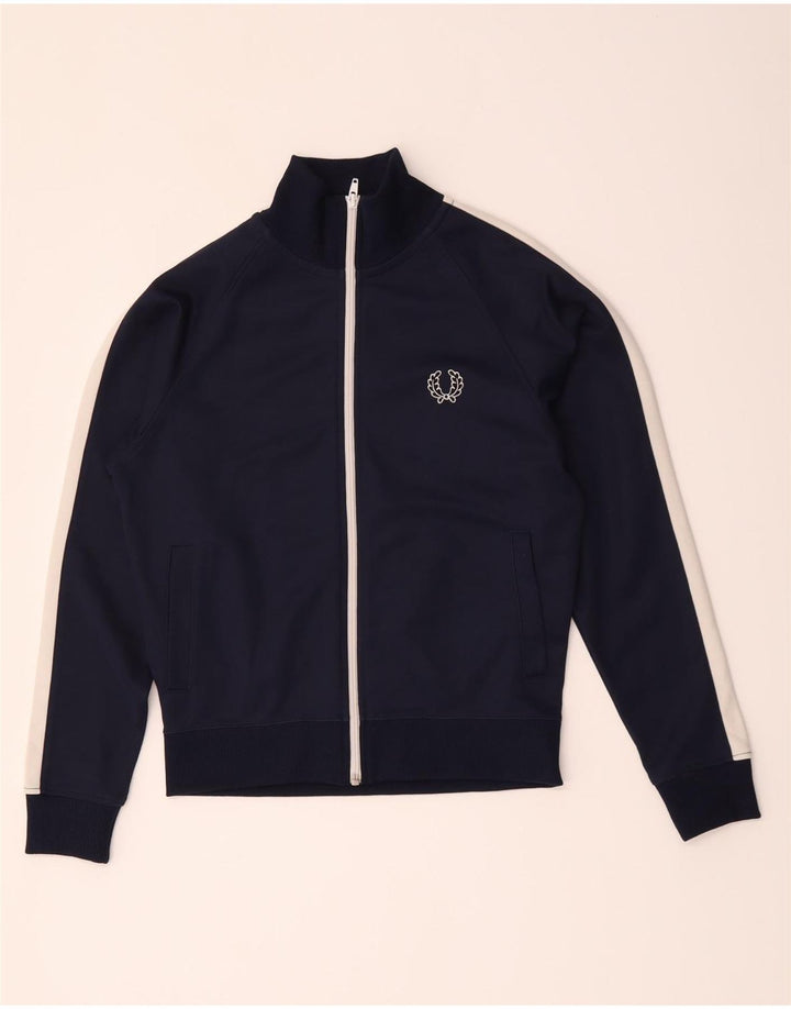 Спортивный костюм Fred Perry для мальчиков, верхняя куртка 11–12 лет, средний темно-синий