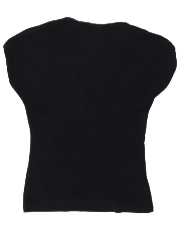 Женская блузка UNITED COLORS OF BENETTON Top UK 8 Small Navy Blue Classic