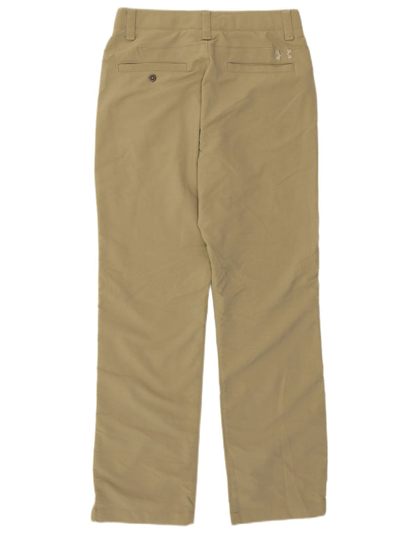 Мужские прямые брюки чинос свободного покроя Under Armour W30 L30, зеленые