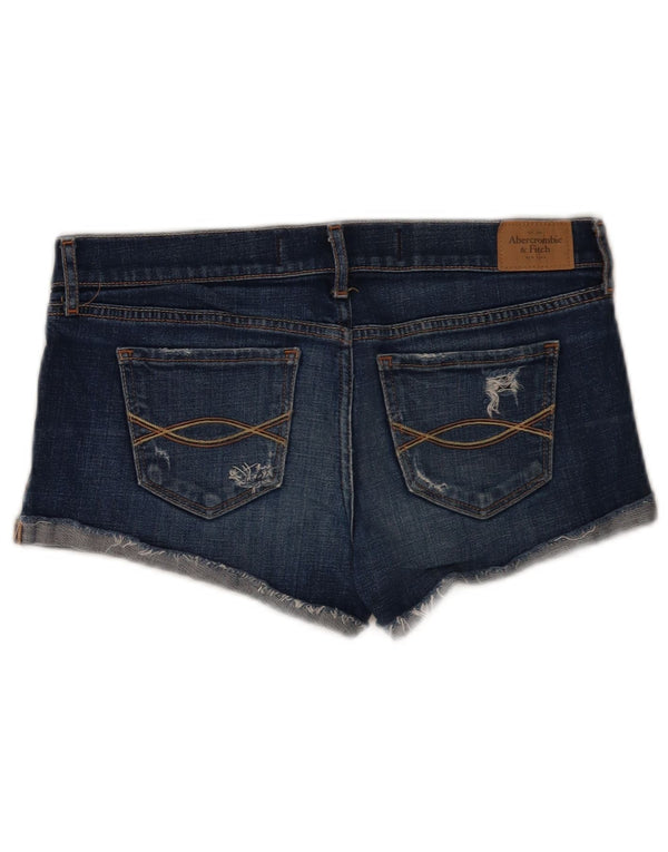Женские джинсовые шорты Abercrombie & Fitch, размеры США 4, маленькие, W27, синие