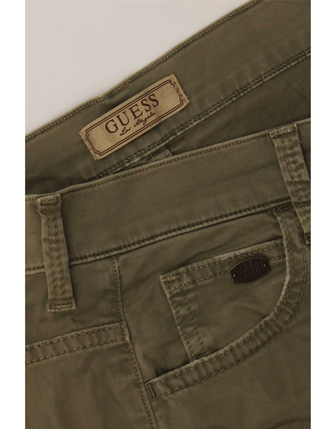 Мужские повседневные шорты Guess W28, маленький хаки