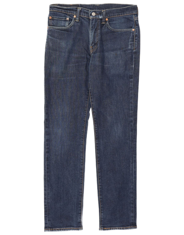 Мужские джинсы Levi's 511 Slim W32 L32 Темно-синие, хлопок