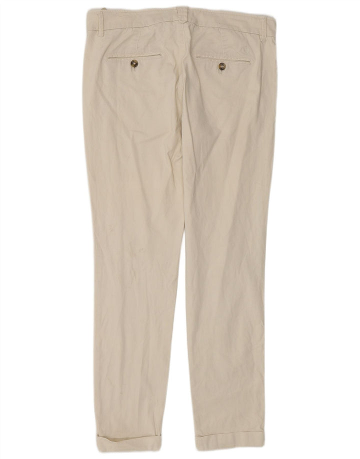 Брюки-чиносы Massimo Dutti женские EU 40 Medium W30 L29 Off White