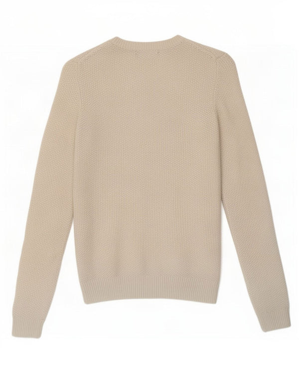 Женский джемпер с круглым вырезом Tommy Hilfiger UK 6 XS Белый