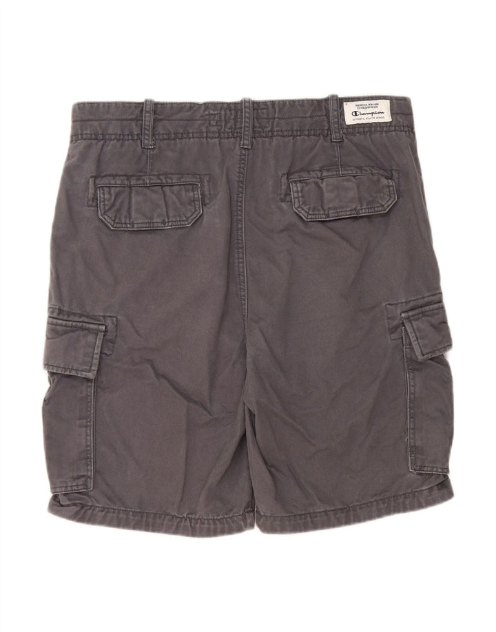 CHAMPION Mens Cargo Shorts Large W34  Grey