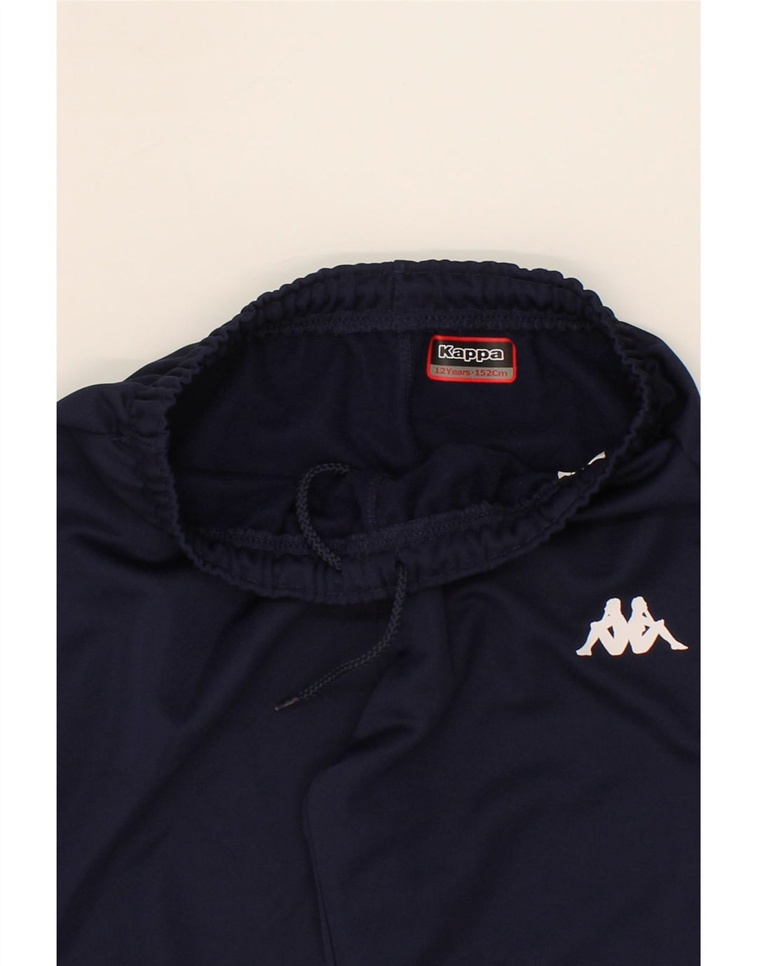 KAPPA Boys Bermuda Sport Shorts 11-12 Years Navy Blue Vintage Kappa and Second-Hand Kappa from Messina Hembry 
