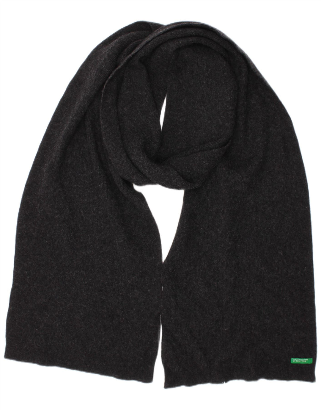 Женский прямоугольный шарф United Colors of Benetton, классический серый, один размер