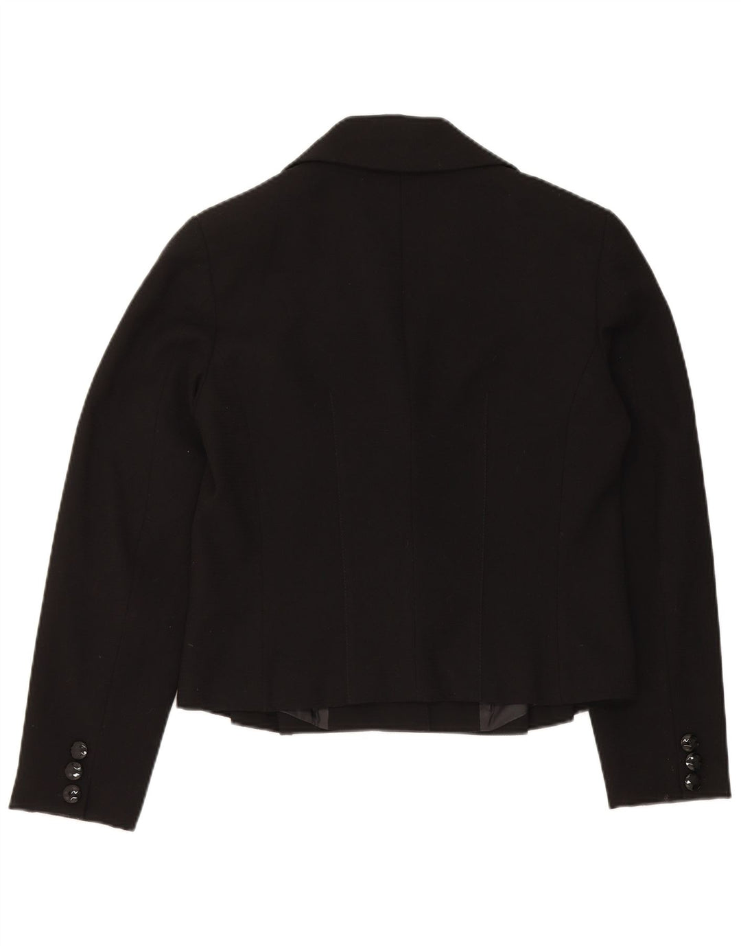 Trussardi Женский пиджак на 3 пуговицах IT 48 XL Черный Полиэстер