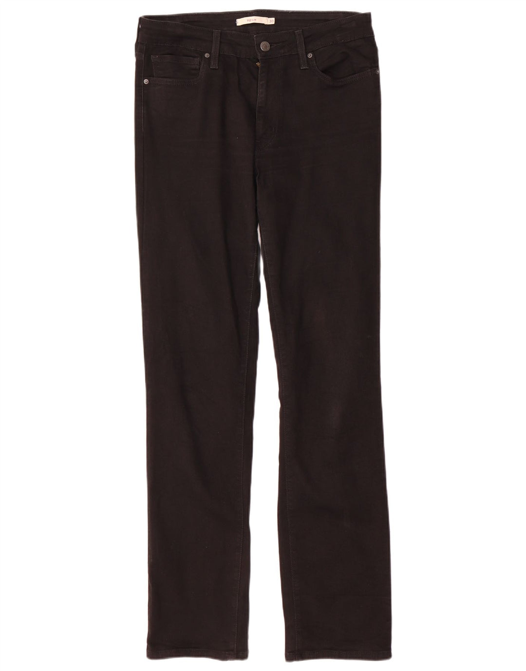 Женские узкие джинсы Levi's 712 W30 L32, черный хлопок