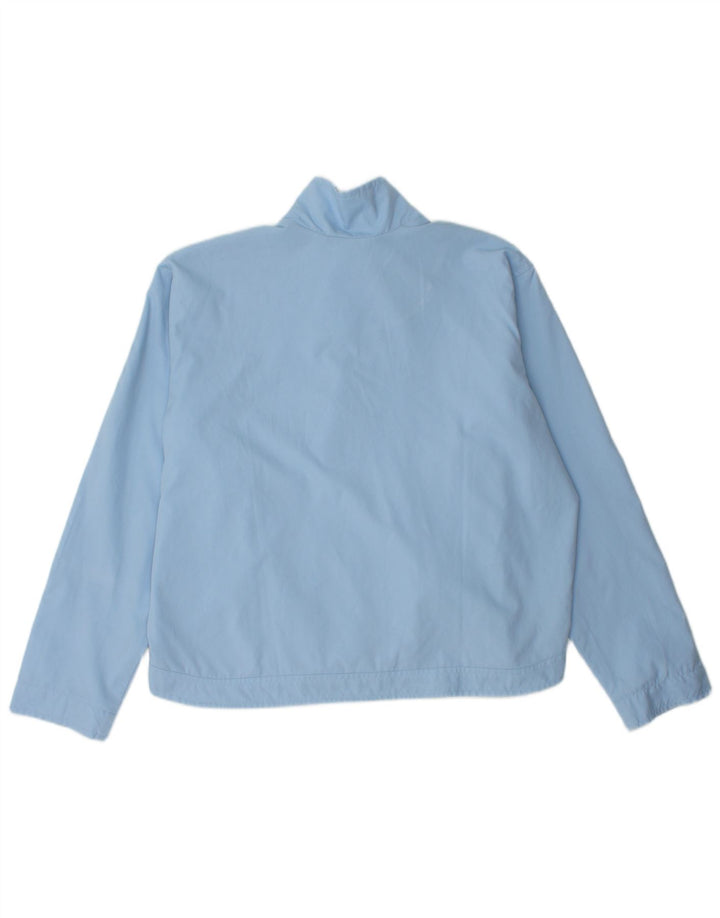 Женская спортивная куртка оверсайз Nike, США 12/14, большой синий полиэстер