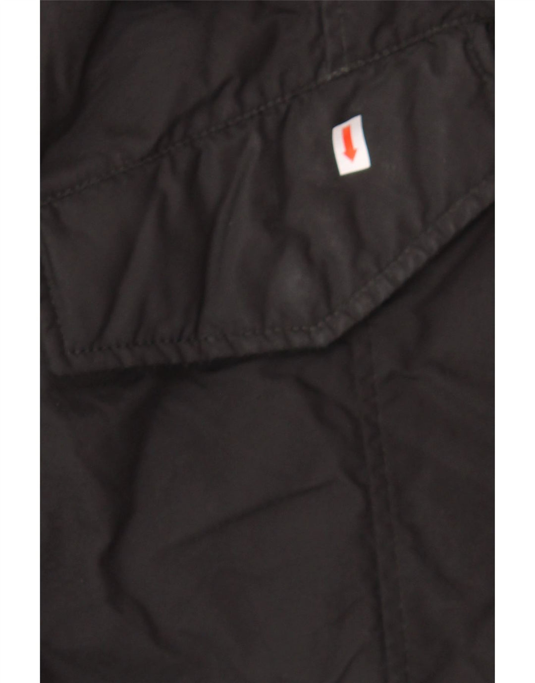 REFRIGIWEAR Womens Windbreaker Coat IT 50 XL Black Nylon Vintage Refrigiwear and Second-Hand Refrigiwear from Messina Hembry 