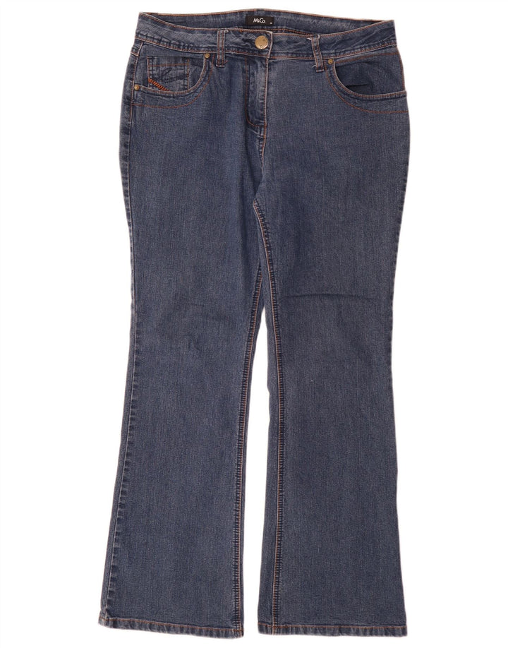 Женские джинсы Bootcut M&Co UK 14, большие размеры W32 L30, синие, хлопок