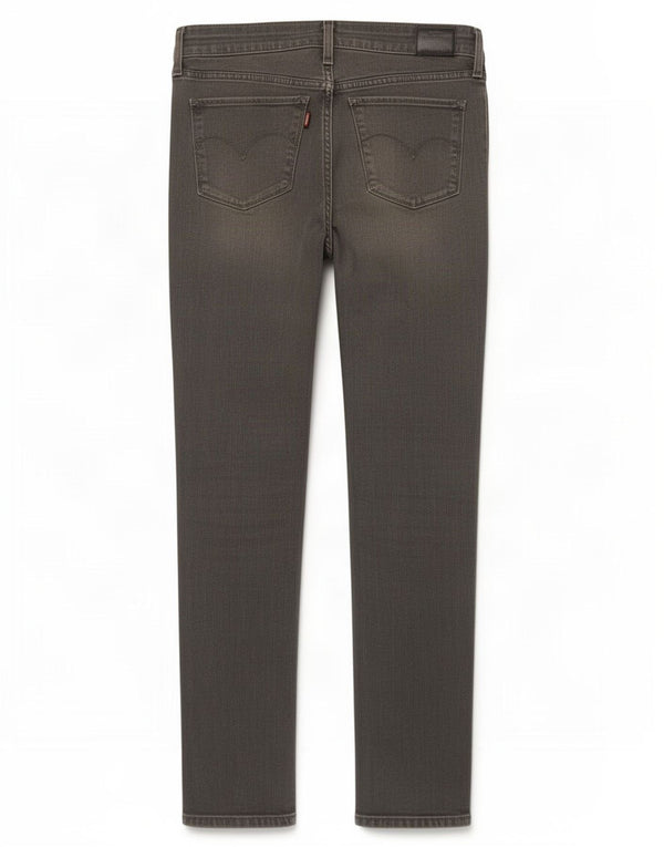 Женские джинсы скинни Levi's W28 L32 Серые, хлопок
