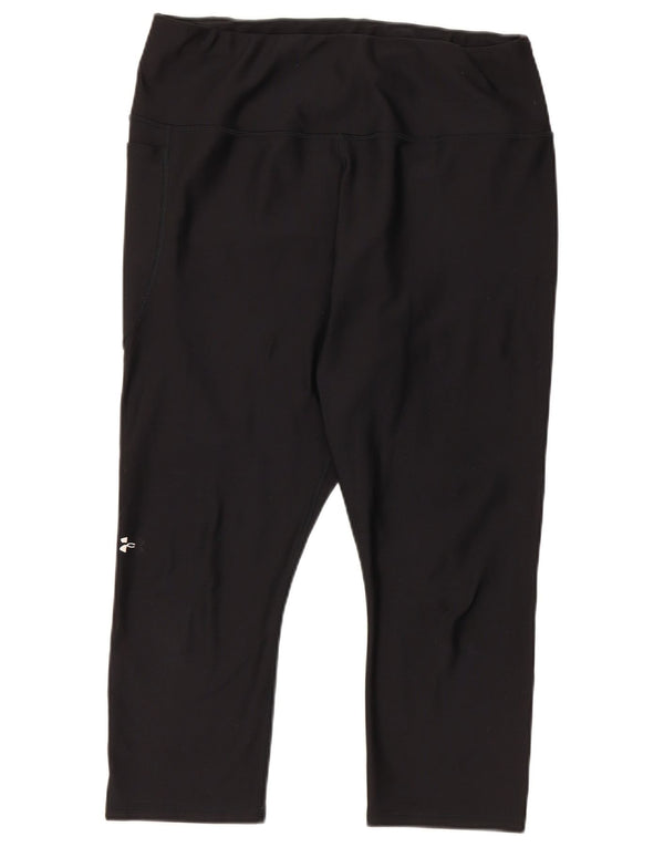 Женские леггинсы-капри Under Armour UK 18 XL, черный полиэстер