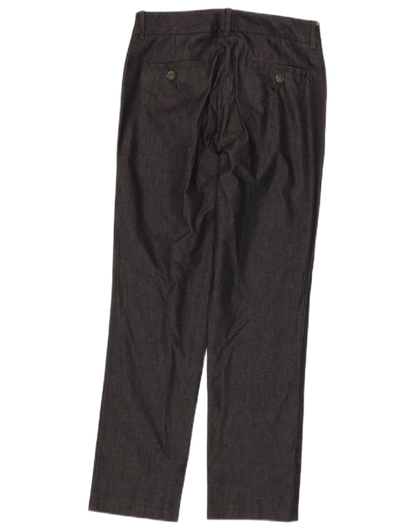 Max Mara Женские прямые повседневные брюки Weekend UK 8 Small W28 L28 Серые