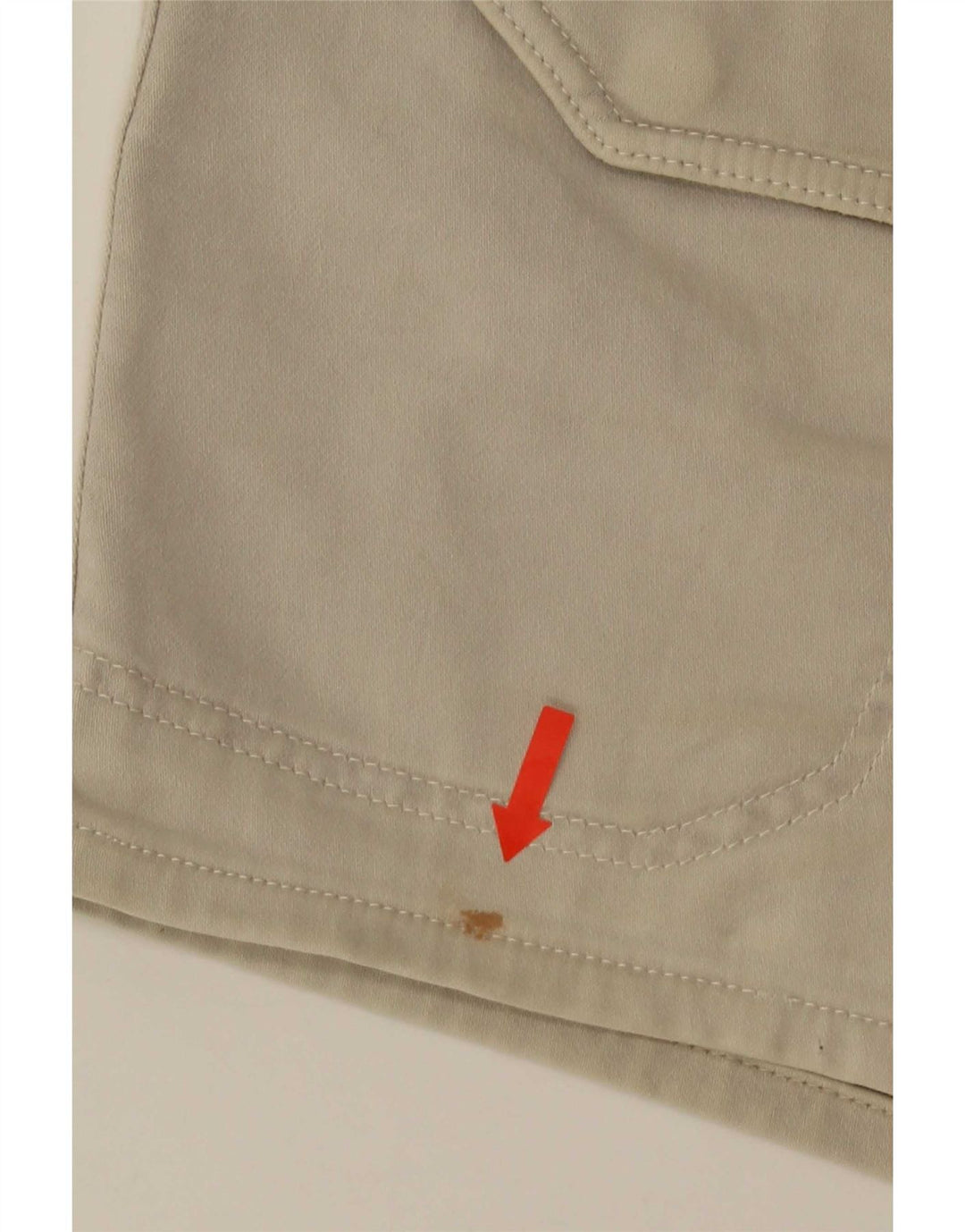 Мужские шорты карго Zara, большие, W32, бежевые, хлопок