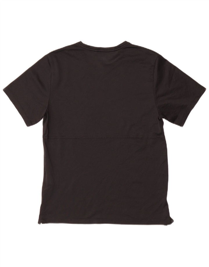 Мужская футболка NIKE Dri Fit, маленький черный полиэстер