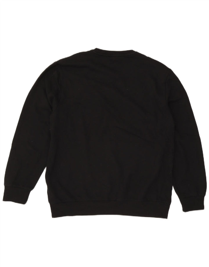 Мужской свитшот с рисунком True Religion, 2XL, черный, хлопок