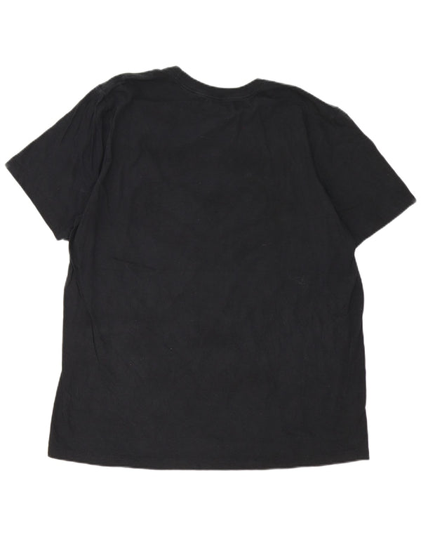 Мужская футболка с рисунком Nike Top XL, черный хлопок