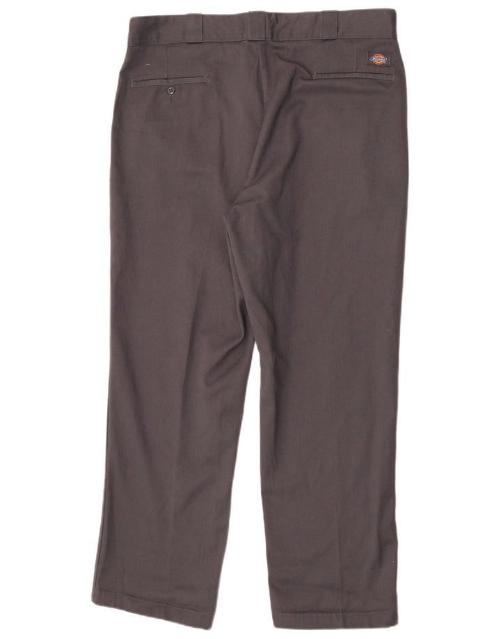 Мужские прямые брюки-чинос Dickies W38 L30, серый полиэстер