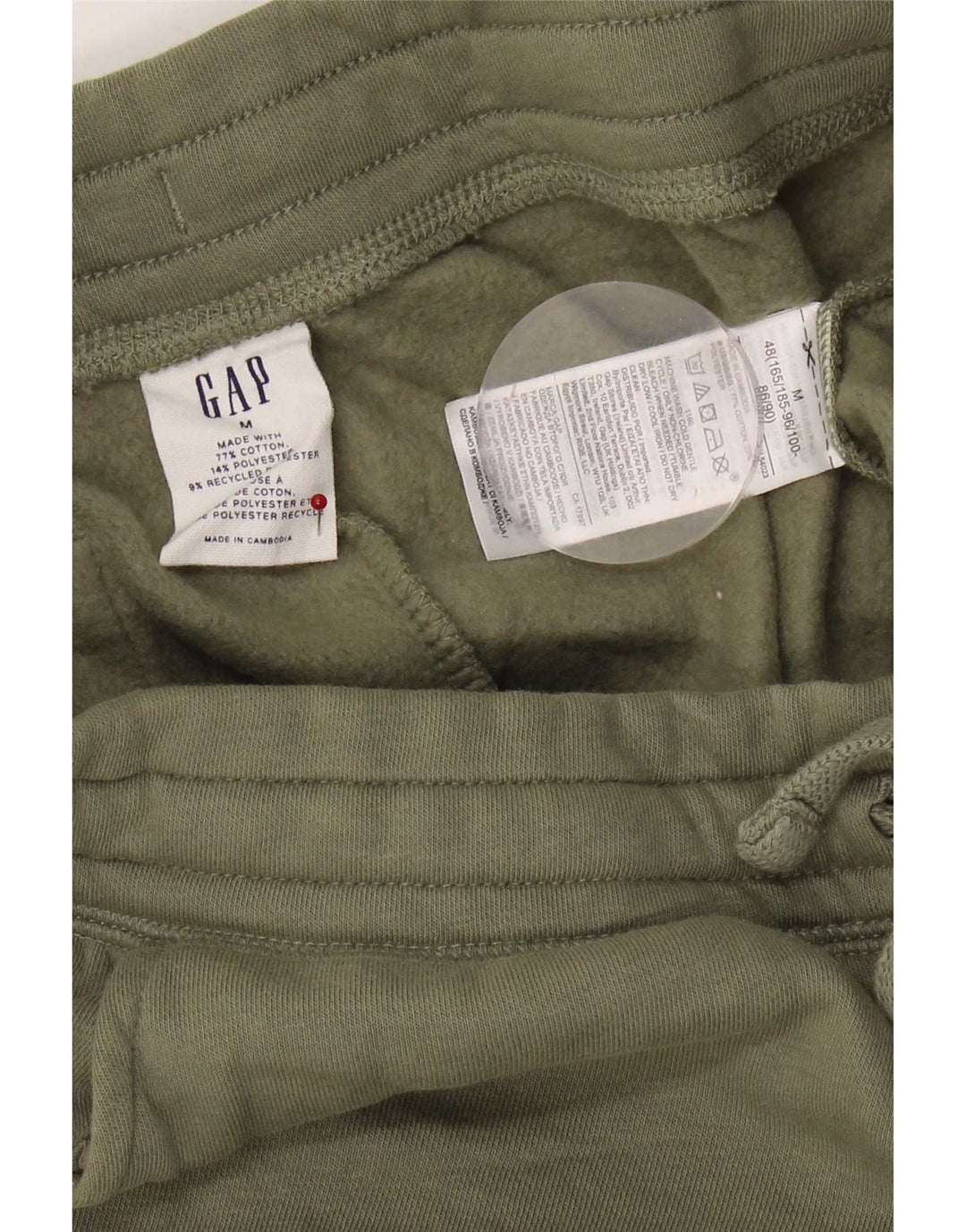 Мужские спортивные брюки-карго Gap, джоггеры среднего цвета, хаки, хлопок