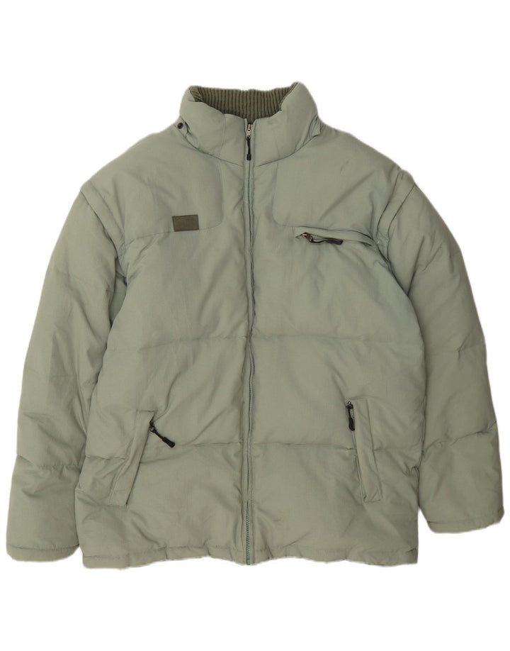 Мужская стеганая куртка Fila UK 44 2XL Зеленый Полиамид
