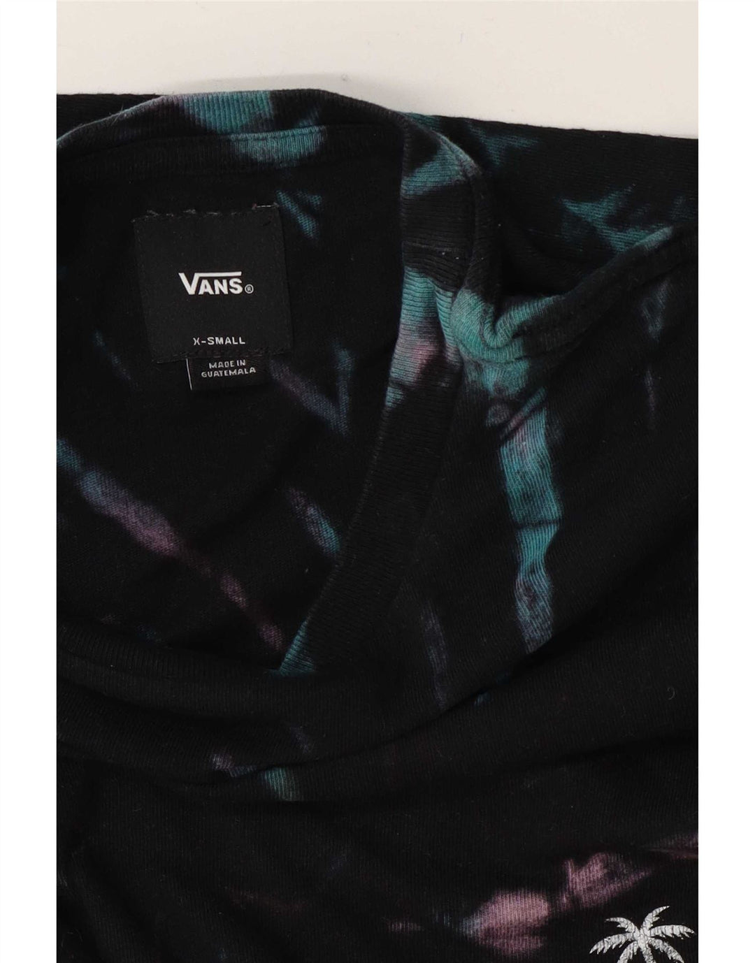 Мужской топ Vans с длинным рукавом XS Black Tie Dye