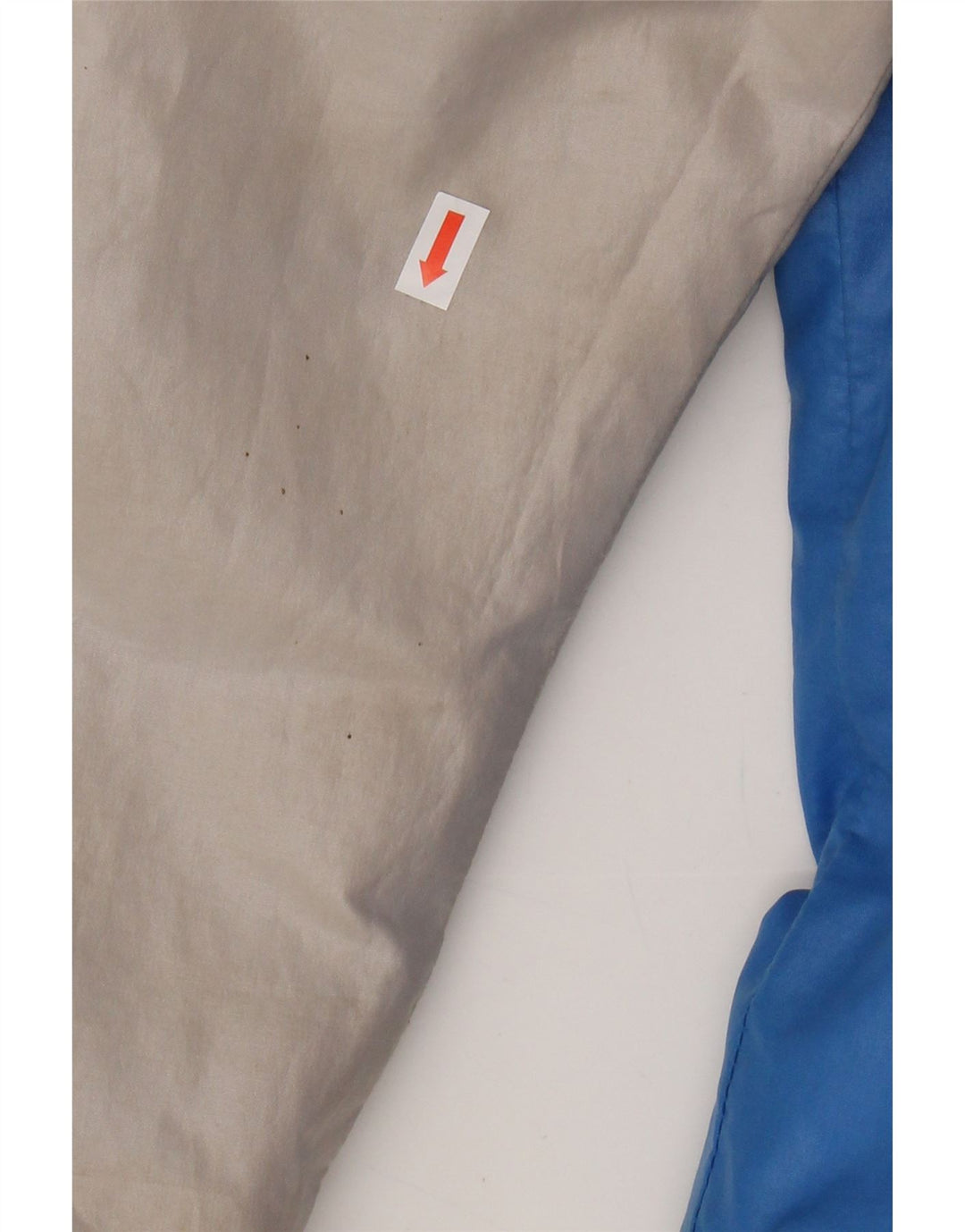 VINTAGE Mens Bomber Jacket UK 42 XL Grey Colourblock Vintage Vintage and Second-Hand Vintage from Messina Hembry 