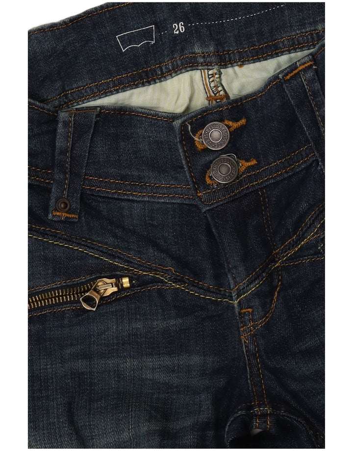 Женские прямые джинсы Levi's W26 L32 синие