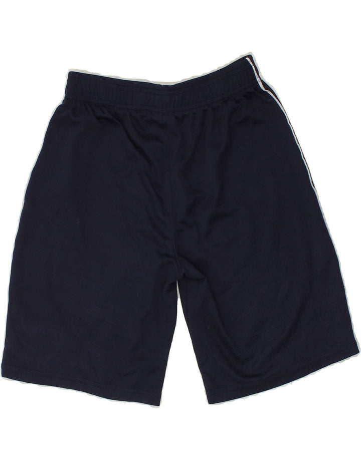 FILA Boys Graphic Sport Shorts 10-11 Years Medium Navy Blue Polyester Vintage Fila and Second-Hand Fila from Messina Hembry 