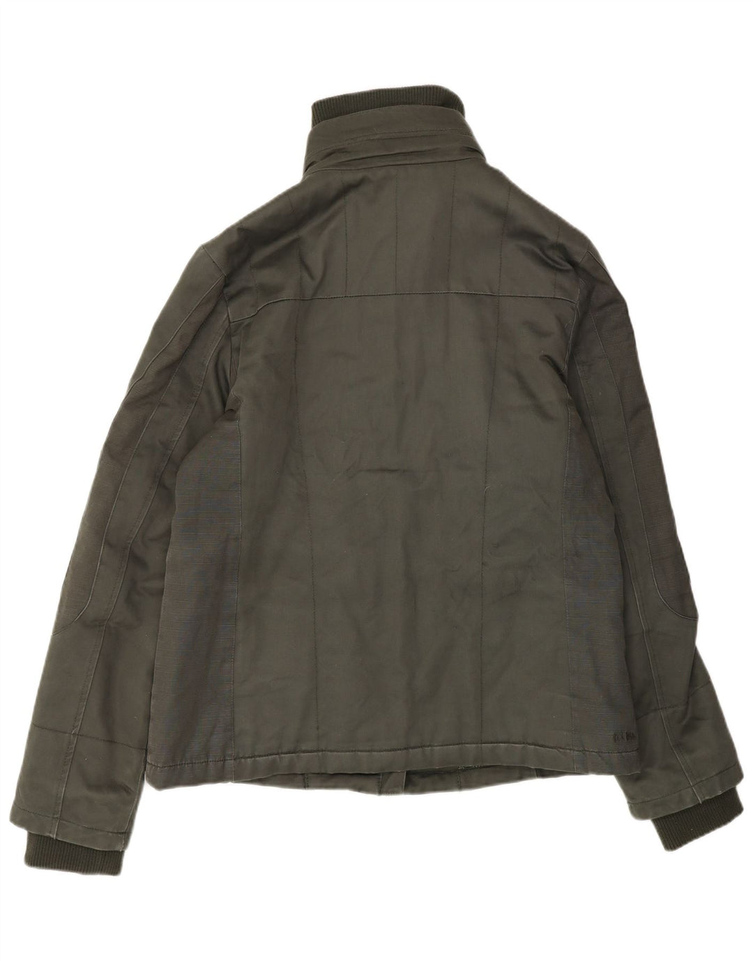 FAT FACE Womens Bomber Jacket UK 14 Large  Khaki