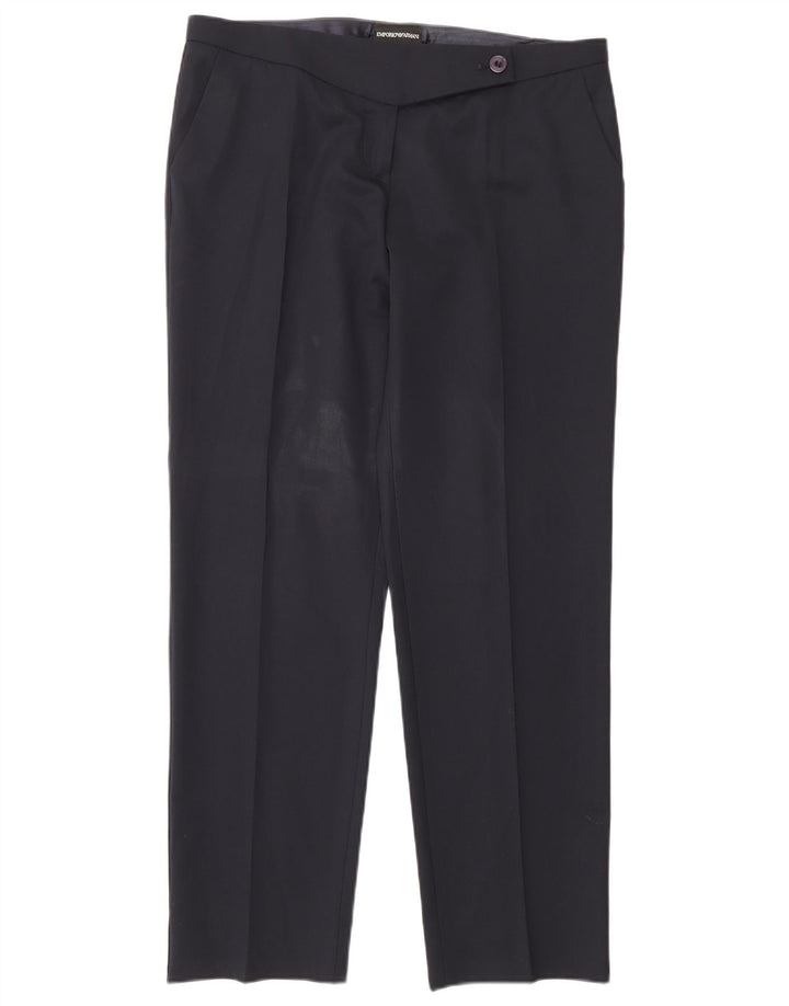 Emporio Armani Женский костюм из 2 предметов на 2 пуговицах IT 44 Средний W30 L30 Темно-синий