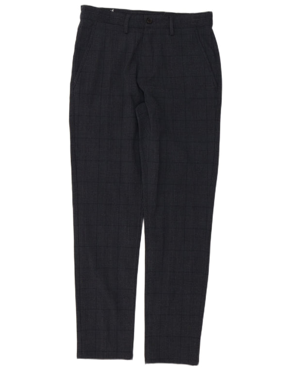Мужские брюки-чиносы Zara EU 36 XS W29 L29 Темно-синие в клетку