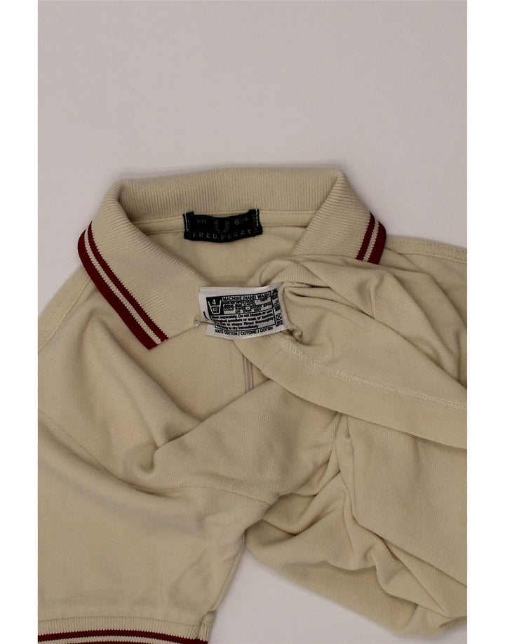 Рубашка-поло Fred Perry для мальчиков 5-6 лет, желтый хлопок