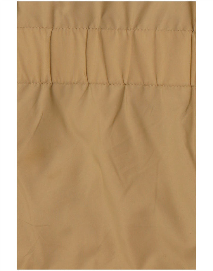 Женская куртка VINTAGE Utility UK 16, большая бежевая с цветными блоками