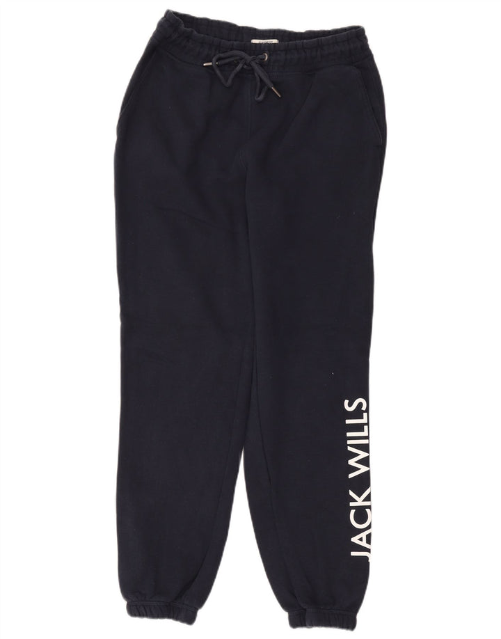 Мужские спортивные брюки с рисунком Jack Wills, джоггеры, средние, темно-синие